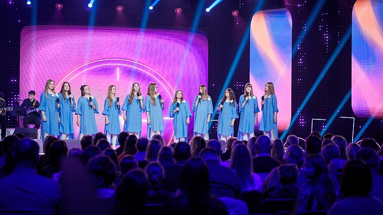 Dainų dainelė 2026. Biržų V. Jakubėno meno mokyklos ansamblis – „Dievo rykštės“
