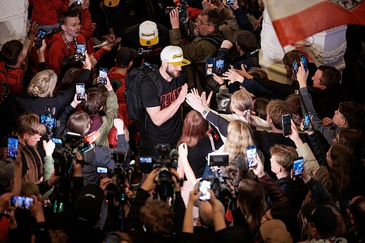 Čempionų lygą laimėjęs „Rytas“ grįžo į Lietuvą