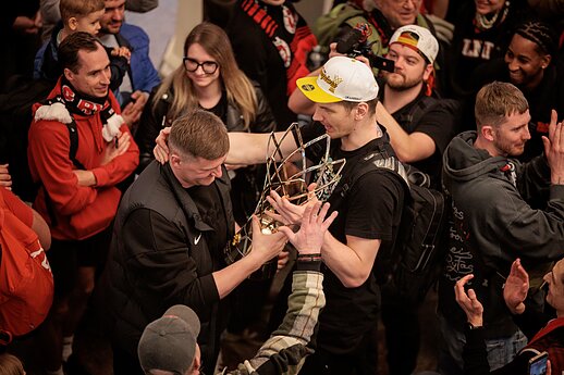 Čempionų lygą laimėjęs „Rytas“ grįžo į Lietuvą