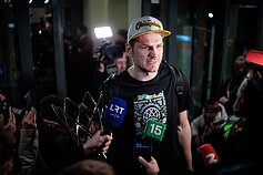 Vilniaus „Ryto“ pasitikimas oro uoste