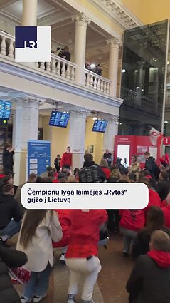 Čempionų lygą laimėjęs „Rytas“ grįžo į Lietuvą