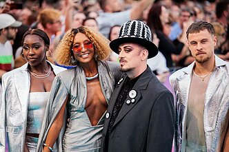 Senhit ir Boy George'as „Eurovizijos“ atidaryme