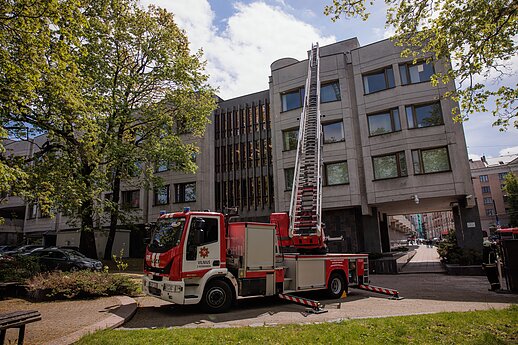Prie Vyriausybės surengtos institucijų pratybos