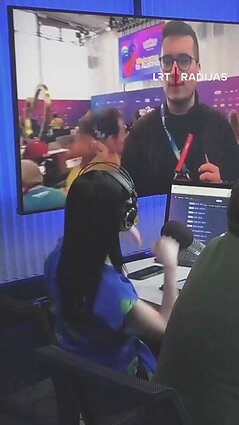 „Eurovizijos“ savaitė LRT RADIJO studijoje neapsieina be šokių
