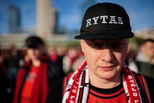 Vilniaus „Ryto“ sutiktuvės prie Baltojo tilto