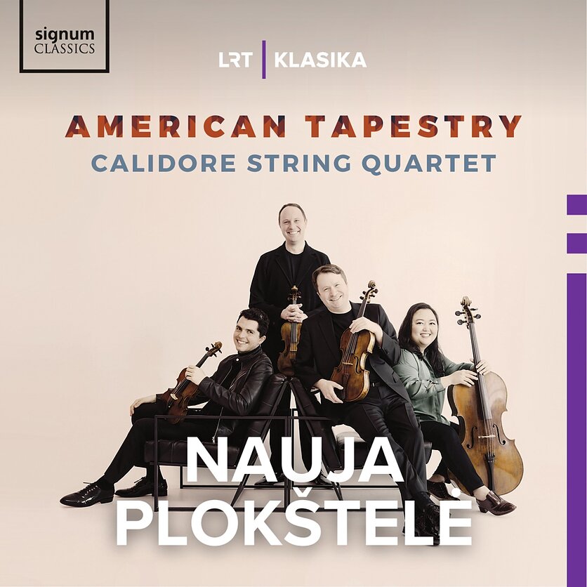 Styginių kvartetas „Calidore“ ir keturi JAV muzikinio identiteto veidai