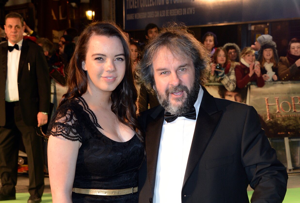 Peter Jackson z córką