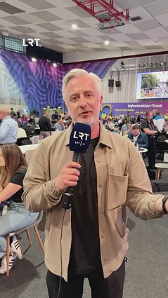 O kaip atrodo „Eurovizijos” užkulisiai?