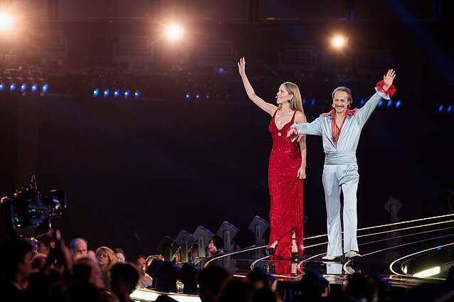 2026 m. „Eurovizijos“ pirmasis pusfinalis, vedėjai 2026 m. „Eurovizijos“ pirmasis pusfinalis, vedėjai
