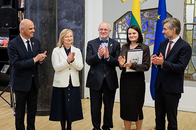 Vilniuje inauguruotas Europos Tarybos informacijos punktas Baltarusijos žmonėms