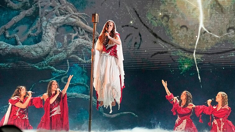 Eurovizija 2026. I pusfinalis. Kroatija. „Lelek“ – „Andromeda“