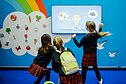 LRT VAIKAI stendas su interaktyviais „Edukacinių dainelių“ personažais