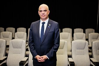 Europos Tarybos generalinis sekretorius Alainas Berset Europos Tarybos generalinis sekretorius Alainas Berset