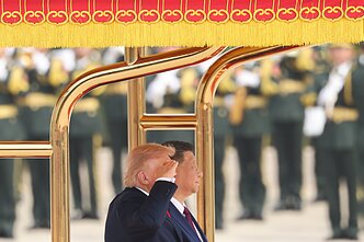 Donaldas Trumpas ir Xi Jinpingas