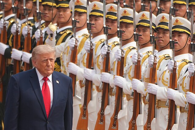 Визит Дональда Трампа в Китае