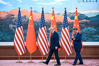 Визит Дональда Трампа в Китае