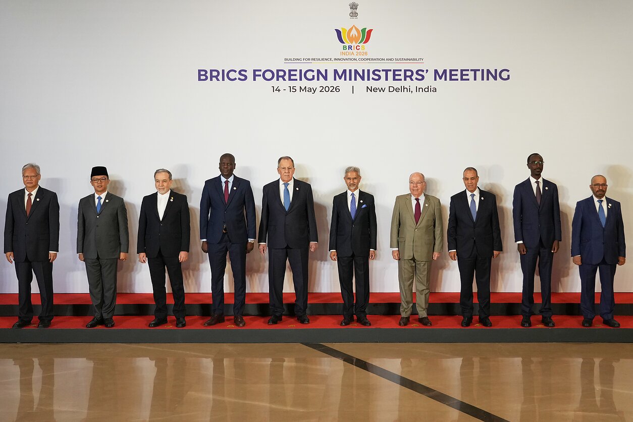 BRICS užsienio reikalų ministrų susitikimas Naujajame Delyje BRICS užsienio reikalų ministrų susitikimas Naujajame Delyje