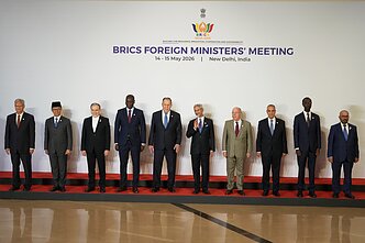 BRICS užsienio reikalų ministrų susitikimas Naujajame Delyje BRICS užsienio reikalų ministrų susitikimas Naujajame Delyje