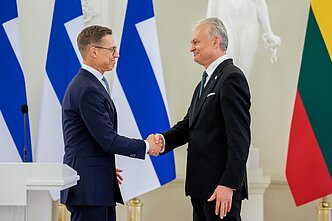 Gitanas Nausėda ir Alexanderis Stubbas