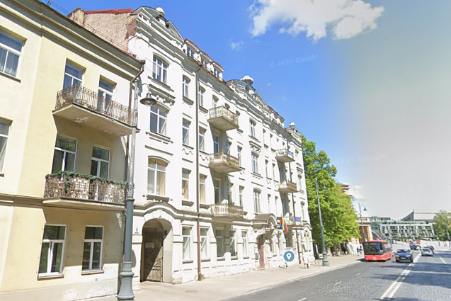 Namas T. Vrublevskio g., kuriame R. Žemaitaitis turi butą 