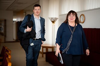 Uždarame socialdemokratų frakcijos posėdyje pakviestas Kęstutis Budrys