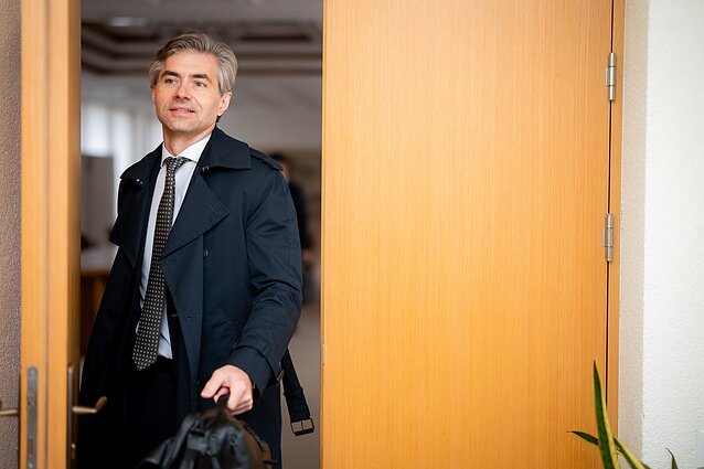 Uždarame socialdemokratų frakcijos posėdyje pakviestas Kęstutis Budrys