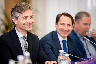 Uždarame socialdemokratų frakcijos posėdyje pakviestas Kęstutis Budrys