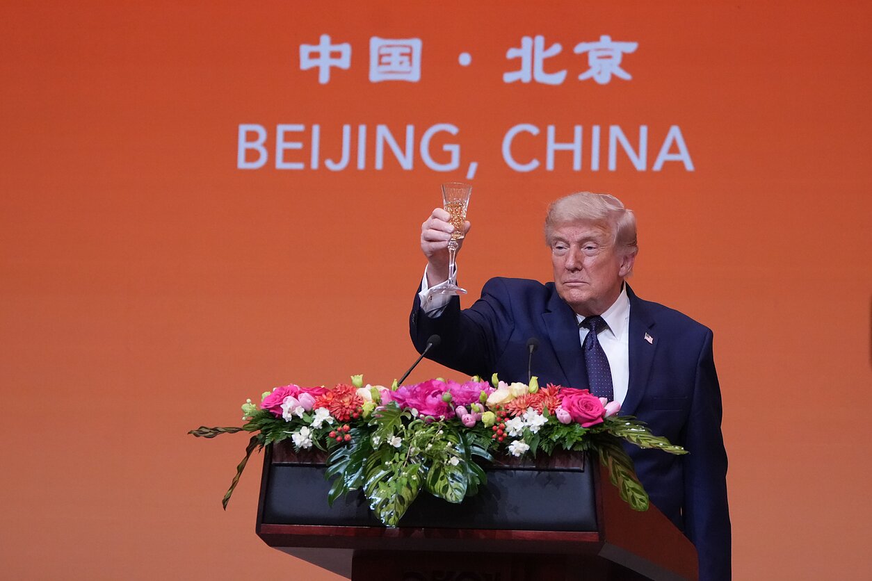 Donaldas Trumpas Kinijoje