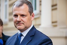 Gintautas Paluckas su advokatu atvyko į STT