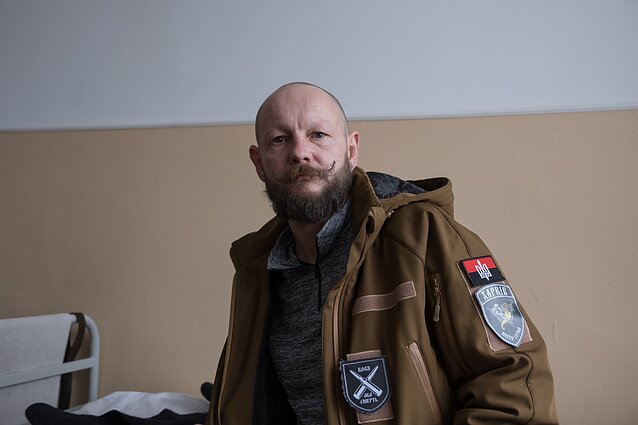 Linas Liutkevičius ligoninėje Ukrainoje. Linas Liutkevičius ligoninėje Ukrainoje.