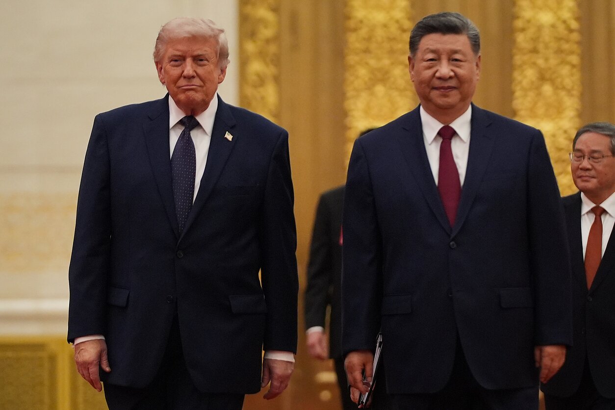 Donaldas Trumpas ir Xi Jinpingas Donaldas Trumpas ir Xi Jinpingas