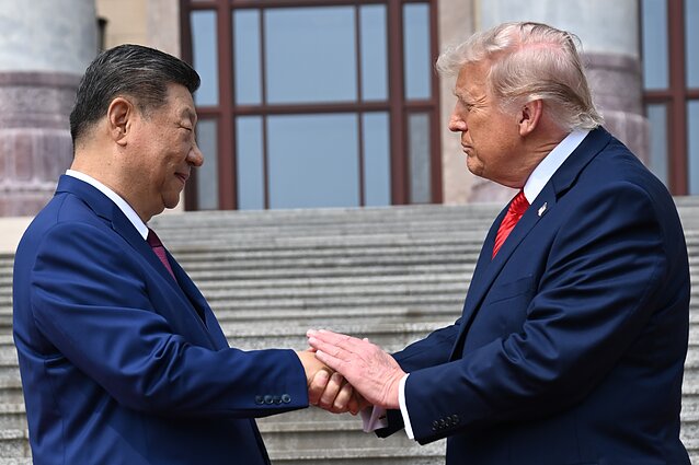 Donald Trump i XI Jinping Donald Trump i XI Jinping
