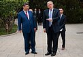 Си Цзиньпин и Дональд Трамп