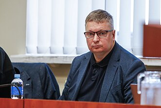 Šiaulių korupcijos bylos posėdis. Teisiamasis Rytis Maliukevičius