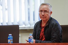 Šiaulių korupcijos bylos posėdis. Teisiamasis Danielis Krinickis