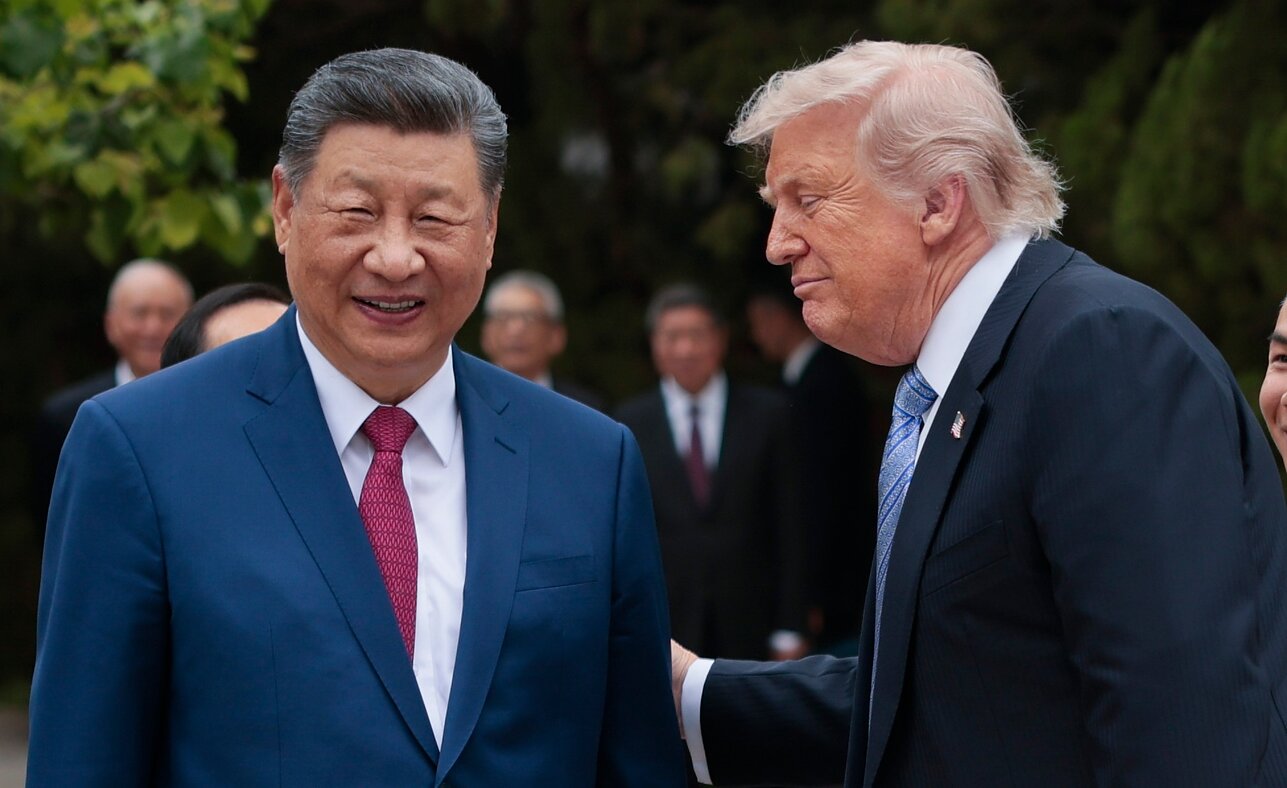 Xi Jinpingas ir Donaldas Trumpas