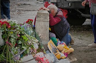 Kyjivas po Rusijos atakas