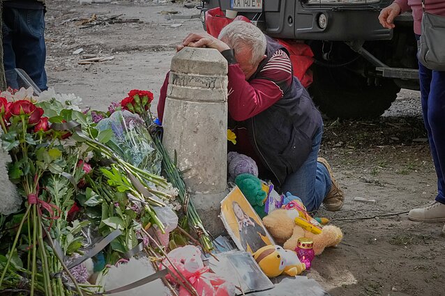 Kyjivas po Rusijos atakas