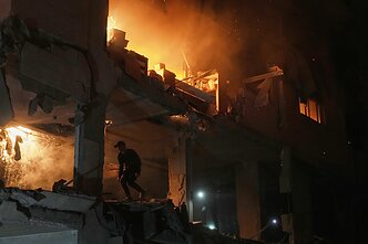 Izraelio ataka Gazoje, asociatyvi nuotr.