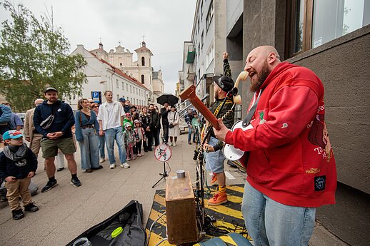 Vilniaus gatves užliejo garsai: prasidėjo 20-oji gatvės muzikos diena