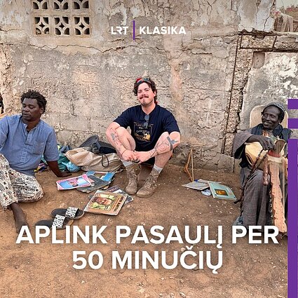 D. Pūras su Senegalo muzikantais.