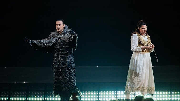 Eurovizija 2026. Finalas. Albanija. Alis – „Nân“ Eurovizija 2026. Finalas. Albanija. Alis – „Nân“