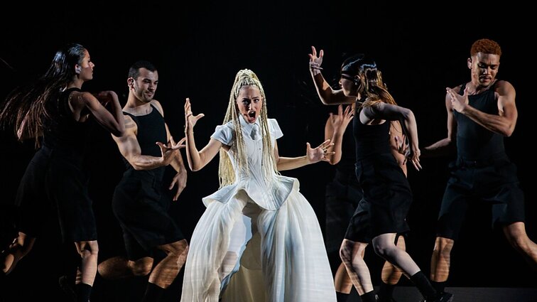 Eurovizija 2026. Finalas. Prancūzija. Monroe – „Regarde!“ Eurovizija 2026. Finalas. Prancūzija. Monroe – „Regarde!“