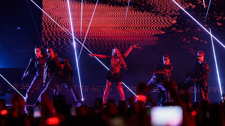 Eurovizija 2026. Finalas. Švedija. Felicia – „My System“ Eurovizija 2026. Finalas. Švedija. Felicia – „My System“