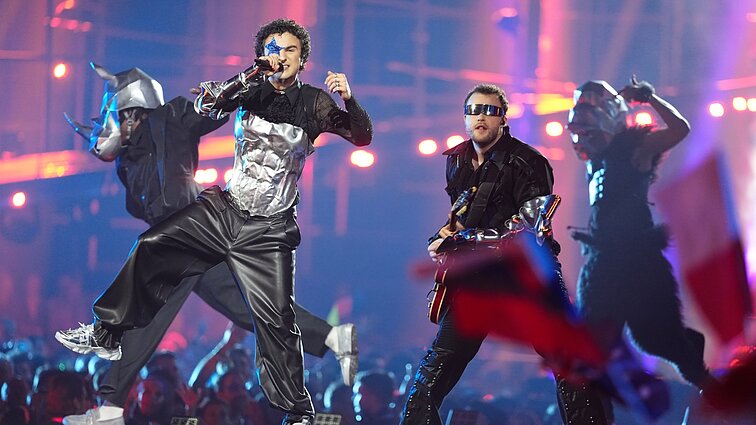Eurovizija 2026. Finalas. Austrija. Cosmo – „Tanzschein“