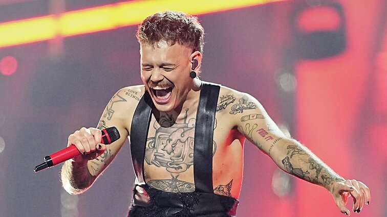 Eurovizija 2026. Finalas. Norvegija. Jonas Lovv – „Ya Ya Ya“