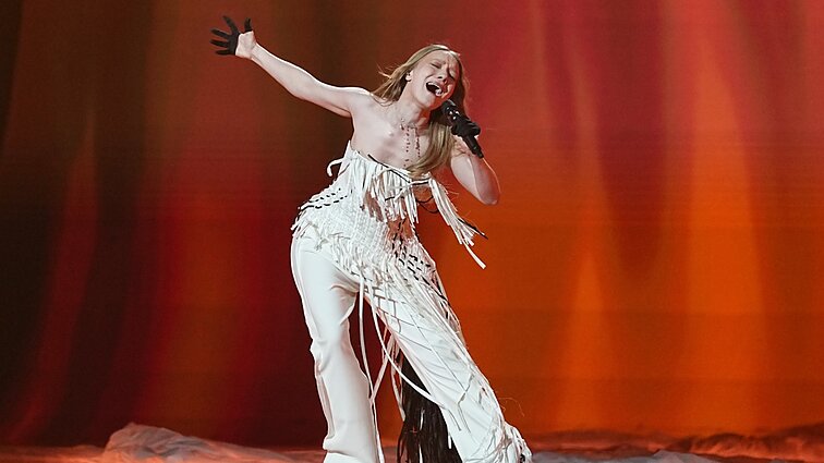Eurovizija 2026. Finalas. Ukraina. Leleka – „Ridnym“ Eurovizija 2026. Finalas. Ukraina. Leleka – „Ridnym“
