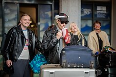Lion Ceccah ir Lietuvos eurovizinė delegacija sekmadienio popietę sugrįžo į Lietuvą