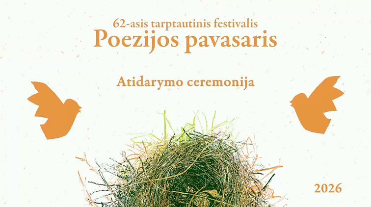 Festivalio „Poezijos pavasaris“ atidarymas