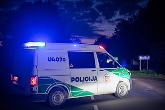 Utenos rajone nukrito dronas Utenos rajone nukrito dronas